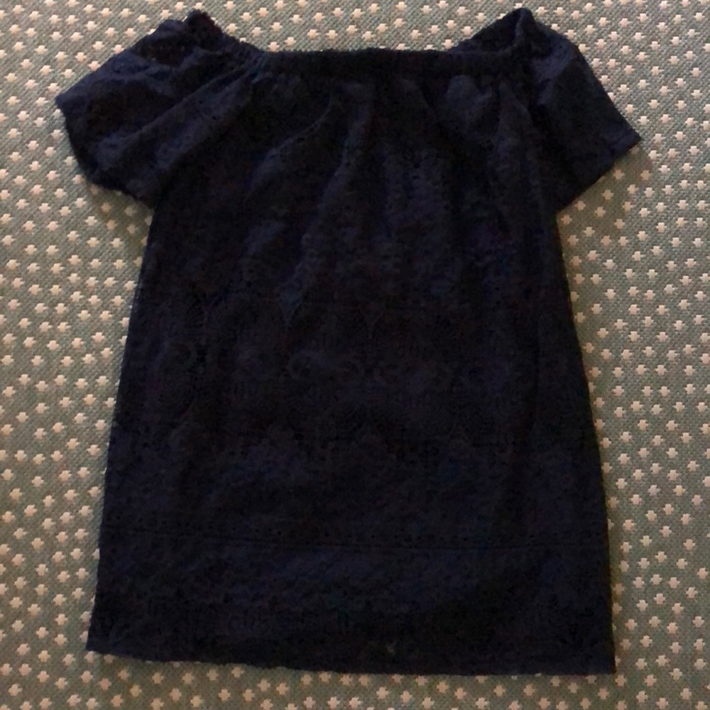 Glam off the shoulder dress